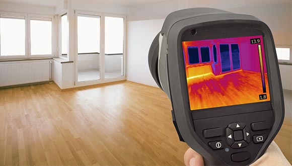Thermal imaging home inspection services from TaskForce Home Inspection